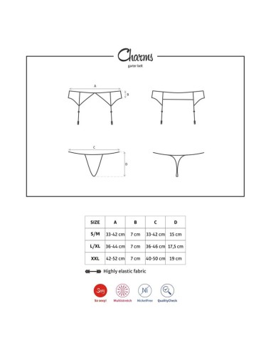 Charms Liguero y Tanga