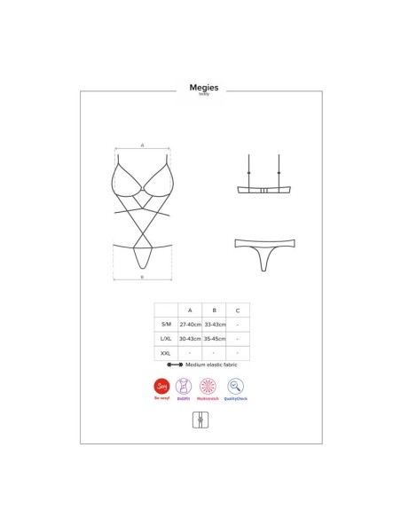 Megies Teddy Rojo Negro