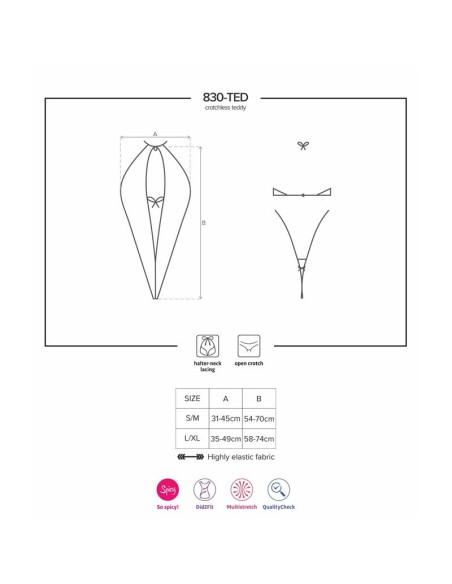 830 TED 1 Teddy Color Negro