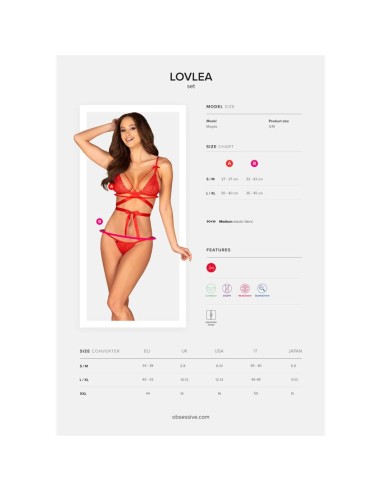 Lovlea Set 2 Piezas