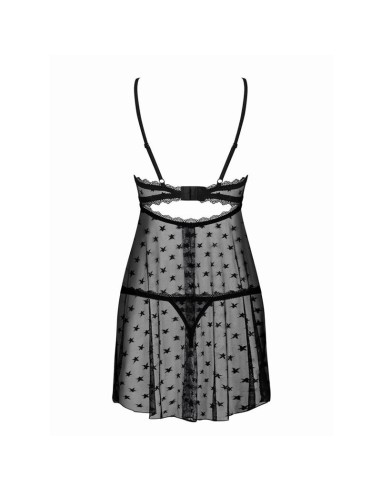 Astralya Babydoll Semi Transparente