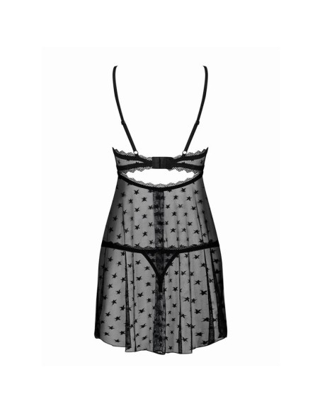 Astralya Babydoll Semi Transparente