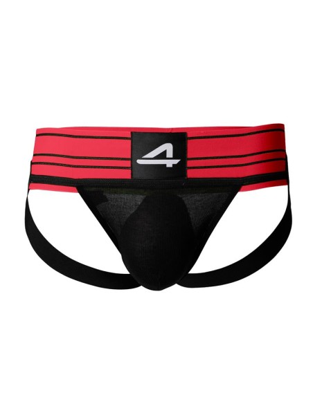 C4M15 Suspensorio Estilo Rugby Neon Pink