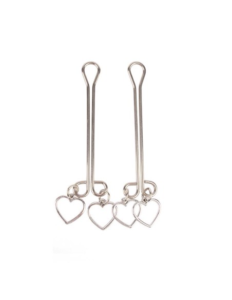 Senuelo Pinzas para Pezones con Corazones