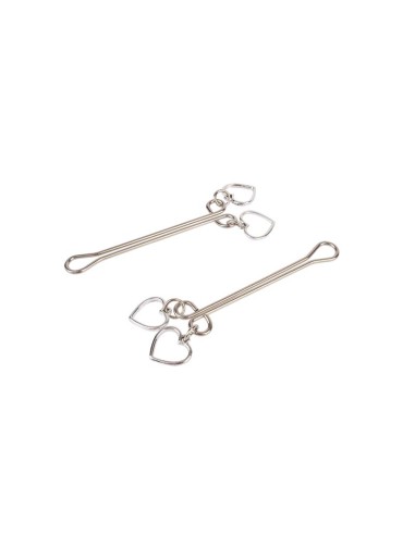 Senuelo Pinzas para Pezones con Corazones