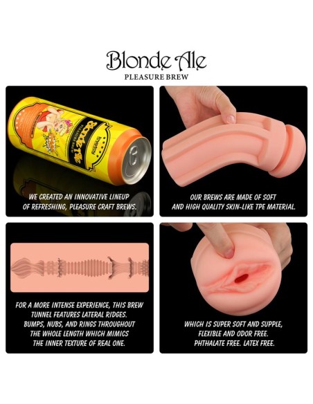 Lata Masturbadora Vagina Blond Ale