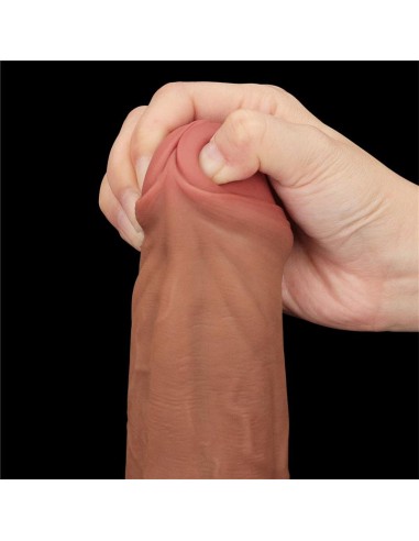 Dildo Dual Density Piel Desizante 115