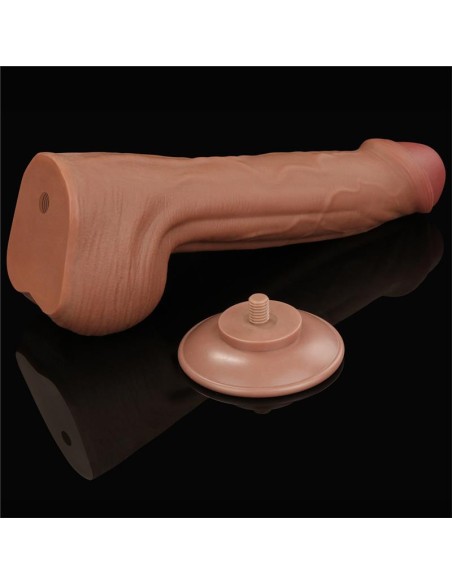 Dildo Dual Density Piel Desizante 115