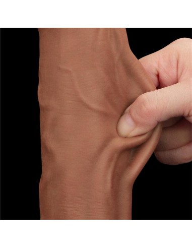 Dildo Dual Density Piel Desizante 115