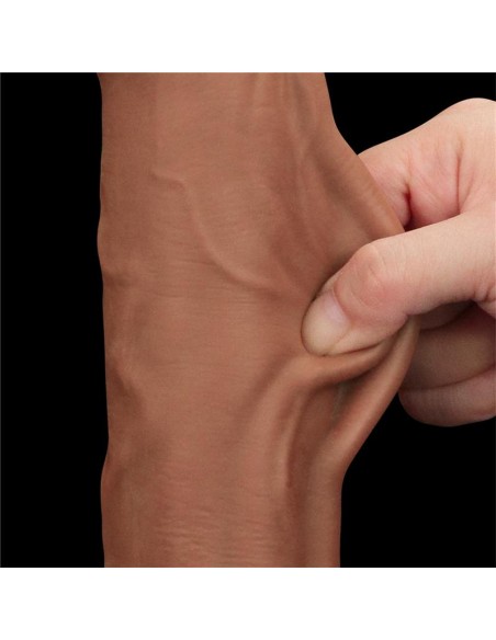 Dildo Dual Density Piel Desizante 115