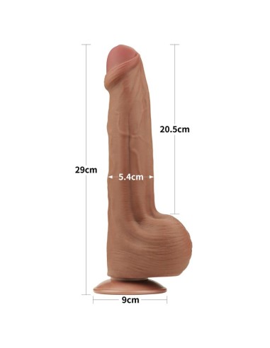 Dildo Dual Density Piel Desizante 115