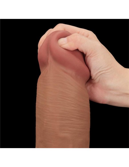 Dildo Dual Density Piel Deslizante 14