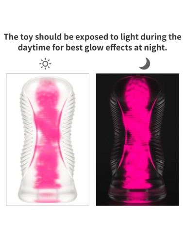 Masturbador Lumino Play Brilla en la Oscuridad 60