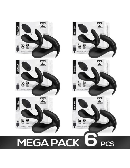 Pack de 6 Sensa Estuimulador con Control Remoto Silicona Liquida