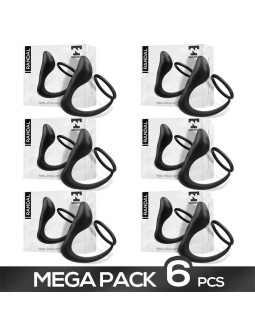 Pack de 6 Randal Plug Anal con Anillo para el Pene