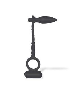 Sugilite Plug Anal con Vibracion y Anillo para el Pene con Vibracion 2
