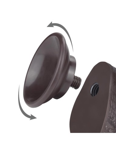 Dildo Dual Layer Piel Deslizante 75