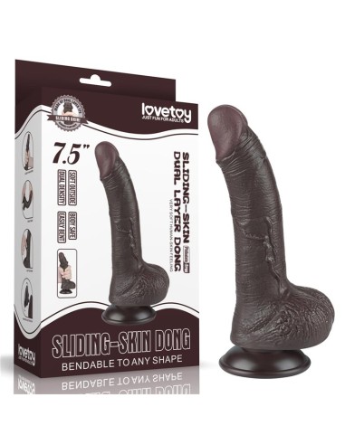 Dildo Dual Layer Piel Deslizante 75