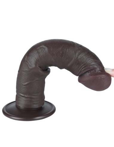 Dildo Dual Layer Piel Delizante 8