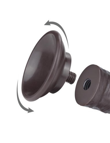 Dildo Dual Layer Piel Delizante 8