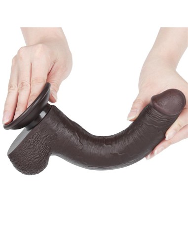 Dildo Dual Density Piel Deslizante 9