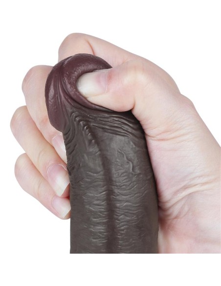 Dildo Dual Density Piel Deslizante 9