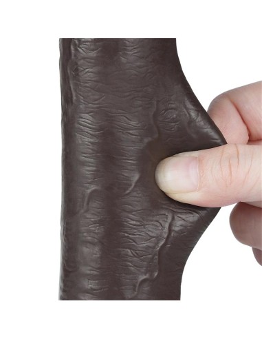 Dildo Dual Density Piel Deslizante 9