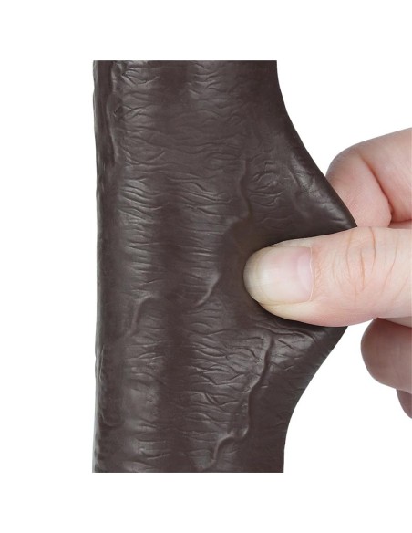 Dildo Dual Density Piel Deslizante 9
