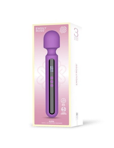 Aura Masajeador con Pantalla Digital Gran Tamano y Potencia 295 cm