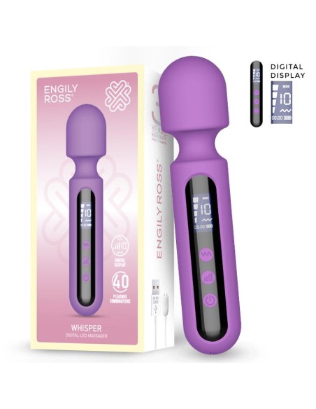 Whisper Masajeador con Pantalla Digital 17 cm