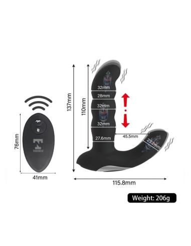 Ampex Masajeador Prostatico Punto P con Thrusting
