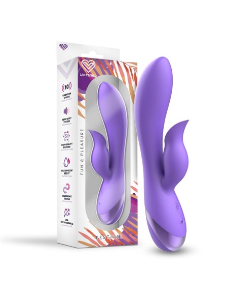 Vibrador Engar USB Purpura