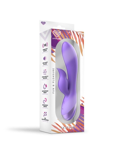 Vibrador Engar USB Purpura
