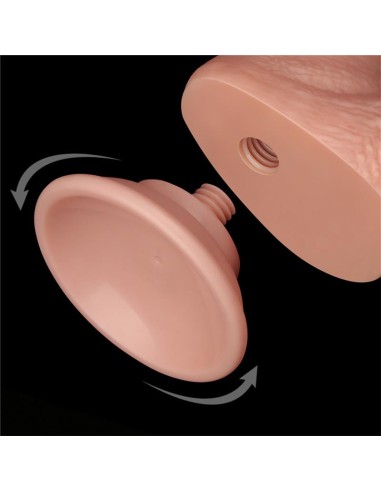 Dildo Dual Layer Piel Deslizante 75