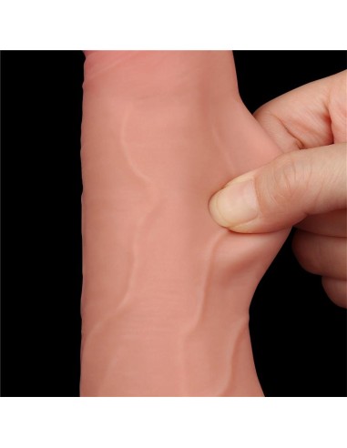 Dildo Dual Layer Piel Deslizante 85