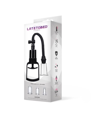 Dupper Bomba Manual para Vagina y Pezones 3 Copas