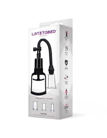 Dupper Bomba Manual para Vagina y Pezones 3 Copas