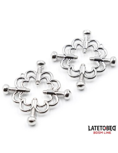 Pinzas de Metal para Pezones Ajustables