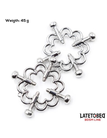 Pinzas de Metal para Pezones Ajustables