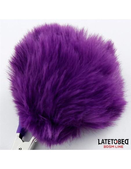 Pinzas para Pezones con Pelo Purpura