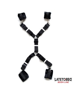 Restricciones para la Cama Esposas Ajustables y Desmontables