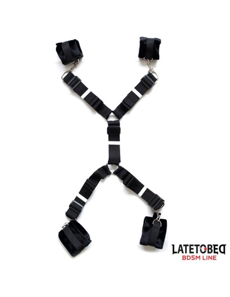 Restricciones para la Cama Esposas Ajustables y Desmontables