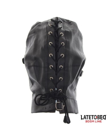 Mascara de Sumision con Mordaza Antifaz y Tapa para la Boca Ajustable