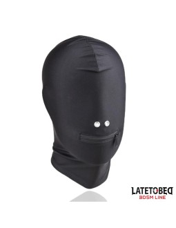 Mascara de Sumision con Cremallera en la Boca