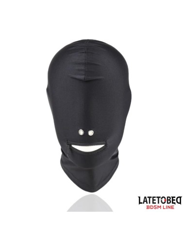 Mascara de Sumision con Cremallera en la Boca