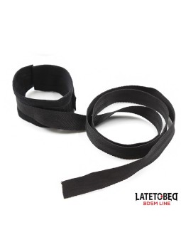 Set de Resticciones 3 Piezas Antifaz Esposas Munecas y Tobillos Ajustables 2