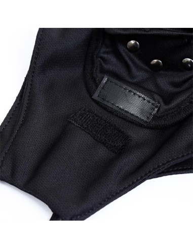 Mascarilla con Accesorio de Dildo Desmontable