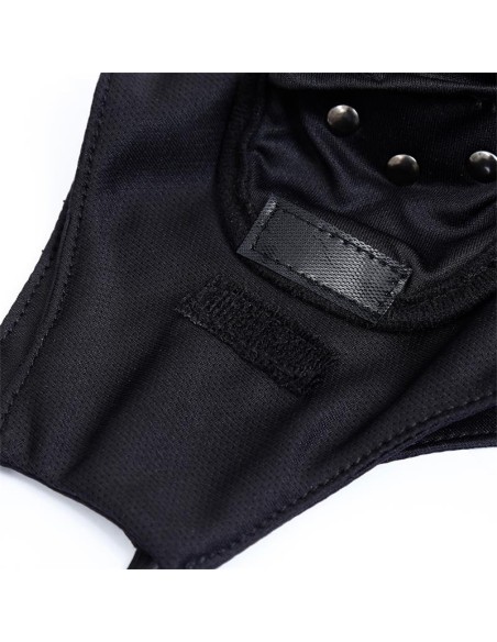 Mascarilla con Accesorio de Dildo Desmontable