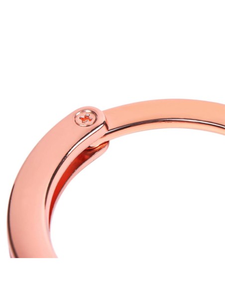 Esposas Oro Rosa con Llaves de Calavera