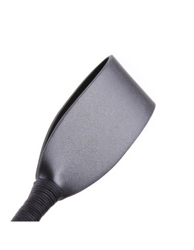 Fusta de Metal Negro y Dorado